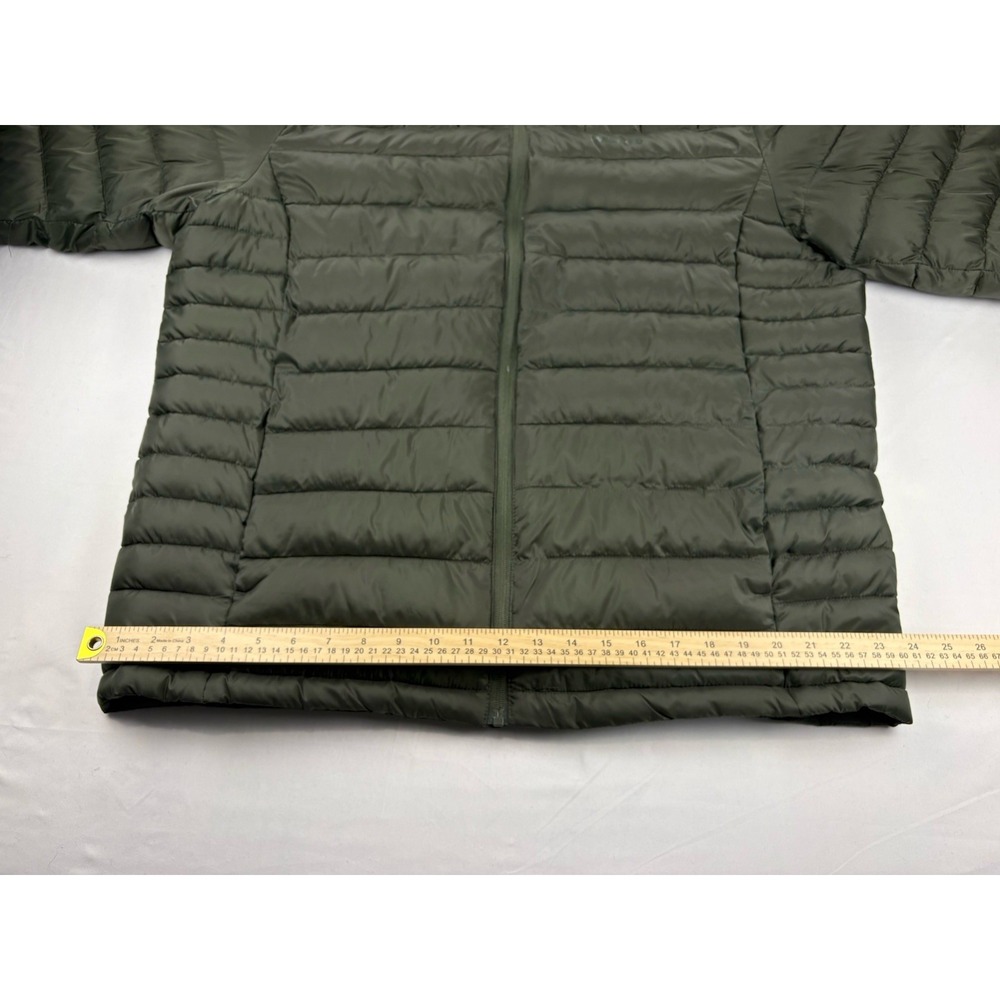 NWT Lands End Packable Puffer Jacket LM35OW426 Olive Green Men's Size XL. - Picture 9 of 16